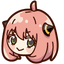 Cute Cursor - Spy x Family Anya Forger pointer cursor