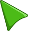 Kelly Green default cursor