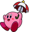 Kirby Parasol pointer cursor