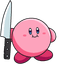 Kirby Knife Meme pointer cursor