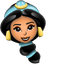 Princess Jasmine pointer cursor