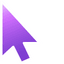 Calming Purple default cursor