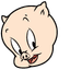 Porky Pig pointer cursor