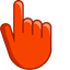 Lush Lava pointer cursor