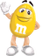 M&M's Candy-Inspired Mouse Cursor Pack default cursor