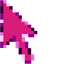 Simple Rose Pixels default cursor