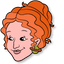 Ms. Frizzle pointer cursor