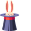Magician Rabbit pointer cursor