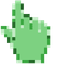 Emerald pointer cursor