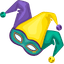 Mardi Gras Masks pointer cursor