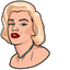 Marilyn Monroe pointer cursor