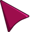 Elegant Maroon default cursor