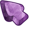 Purple Amethyst default cursor