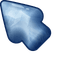 Blue Calcite Stone default cursor