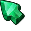 Emerald Gem default cursor