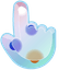 Frosted Glass Pane pointer cursor