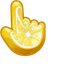 Sunshine Lemon pointer cursor