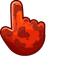 Mars Red Rock pointer cursor