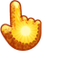 Pineapple Tropical pointer cursor