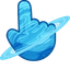 Uranus Blue Planet pointer cursor