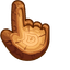 Woodland Wood Grain pointer cursor