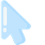 Minimal Blue Igloo default cursor