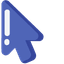 Blueberry Minimal default cursor