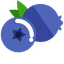 Blueberry Minimal pointer cursor