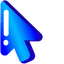 Bluefish default cursor