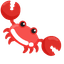 Crab Minimal pointer cursor