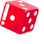Dice Minimal pointer cursor