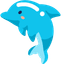 Dolphin Minimal pointer cursor