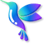 Hummingbird pointer cursor
