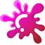Red Pink Blot pointer cursor