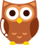 Minimal Owl pointer cursor