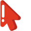 Red Ketchup Minimal default cursor