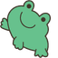 Mint Frog default cursor