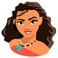 Moana & Oar pointer cursor