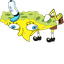 Cute Spongebob Custom Cursor pointer cursor