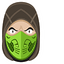 Cute Reptile pointer cursor