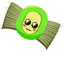 Green Brushes default cursor
