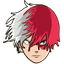 Shoto Todoroki pointer cursor