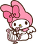 My Melody and Harp pointer cursor