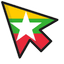 Myanmar Flag default cursor