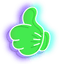 Alien Hands pointer cursor