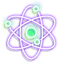Neon Cute Glow Three pointer cursor