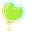 Dog Heart Balloons pointer cursor