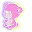 Pink Bear default cursor