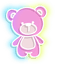 Pink Bear pointer cursor