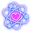 Love Neon Inspired pointer cursor